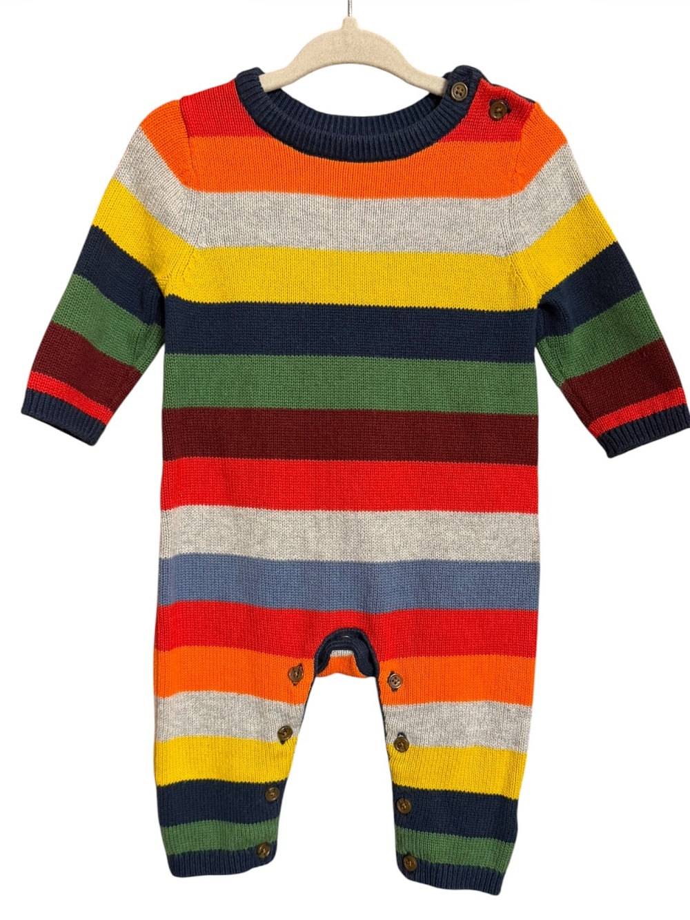 Baby GAP Multicolor Striped One-Piece Size 3-6 months